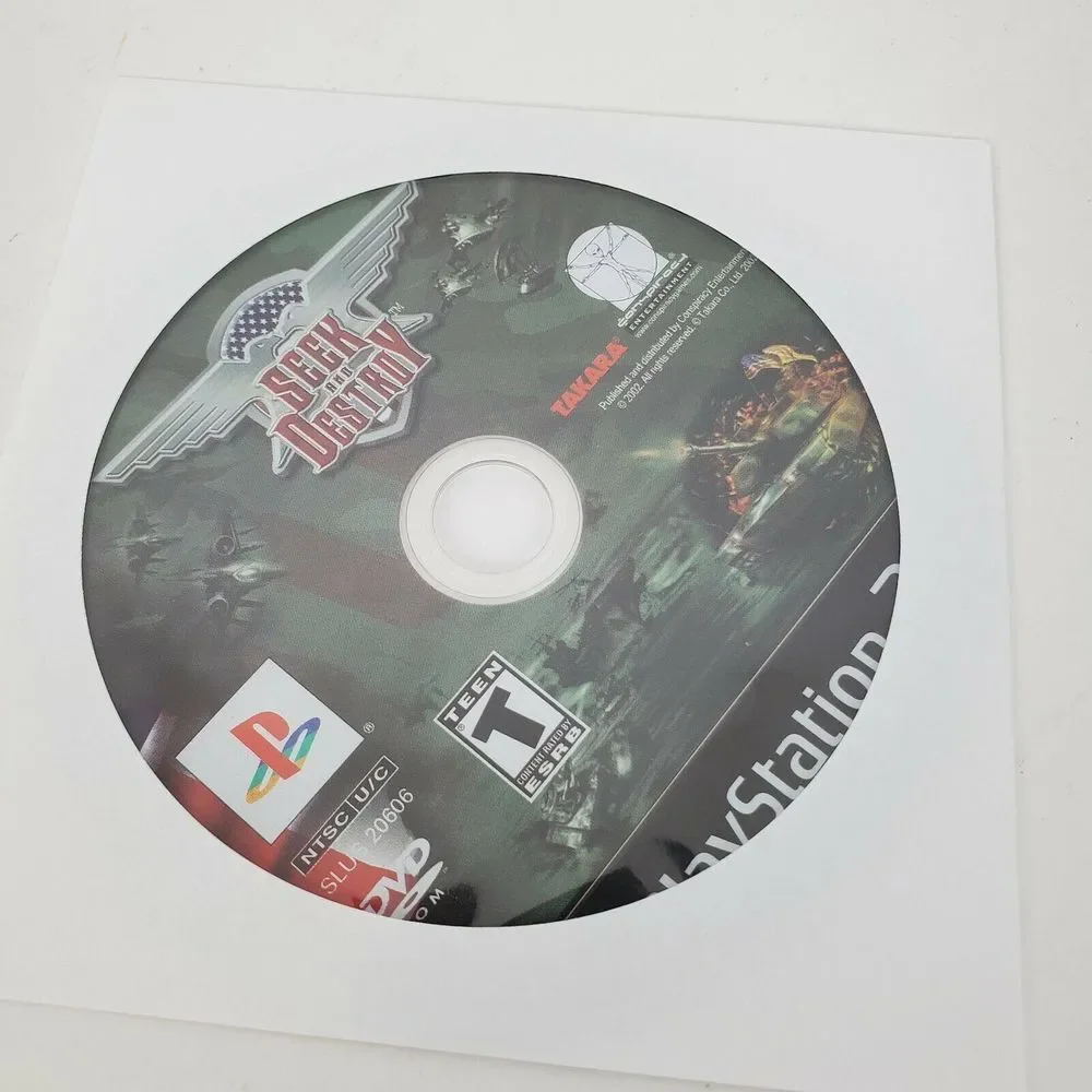 Seek and‎ Destroy PS2 PlayStation 2 Disc Only